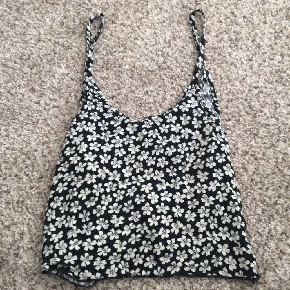 RARE NWOT brandy Jacqueline floral tank top